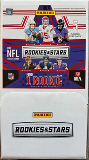 2024 Panini Rookies and Stars Football Gravity Feed 6 Box Case