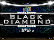 2023-24 Upper Deck Black Diamond Hockey Hobby 5 Box Case