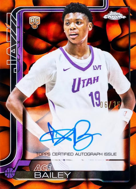 2025-26 Topps Chrome Update Series Basketball Hobby Box