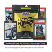 Ultimate Kings - NFL Football Mystery Pack (3) Premium Cards Value $250-$2500+