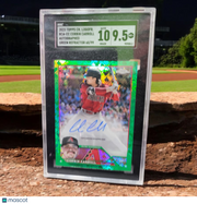2023 Topps Chrome Green Refractor Corbin Carroll #CC-6 60/99 Autograph