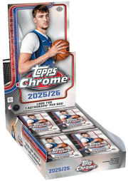 2025-26 Topps Chrome Basketball Hobby Box