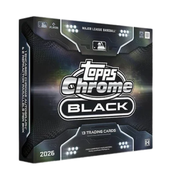 2026 Topps Chrome Black Baseball Hobby 12 Box Case
